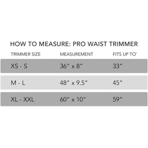 Sweat Waist Trimmer 'Pro Series' Belt - Premium Sweat Band Waist Trainer - Picture 4 of 7